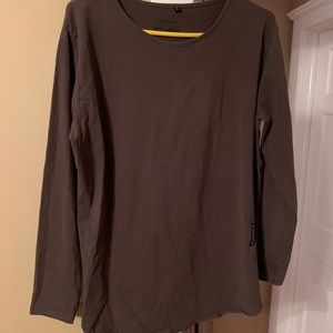 Alphalete long sleeve men’s scoop neck tops